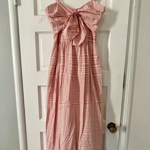 Whit two  cotton sundress Anthropologie